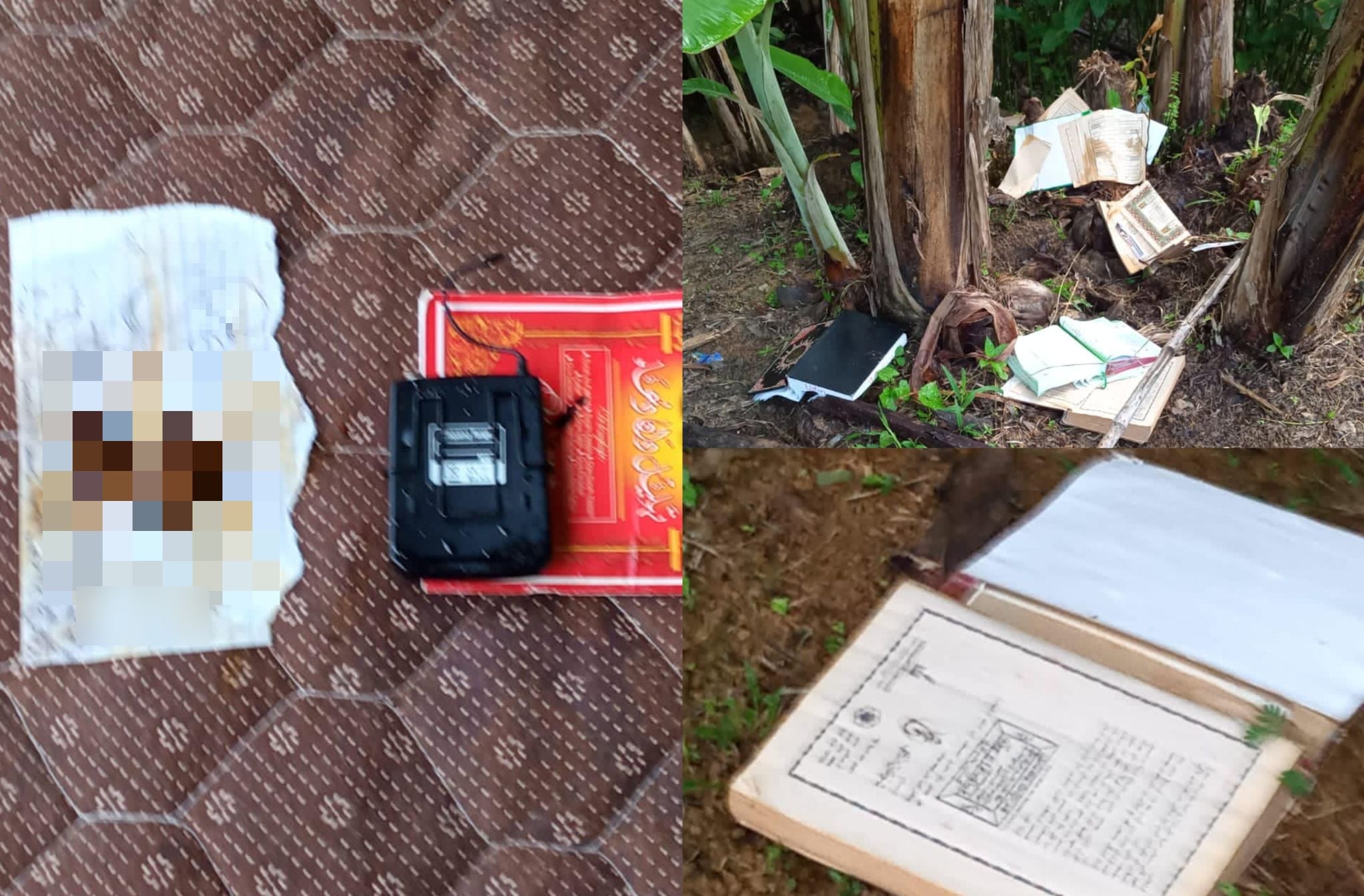 Dipercayai Angkara Khianat, Najis Sengaja Diletakkan Di Dalam Surau, Al-Quran Dikoyak