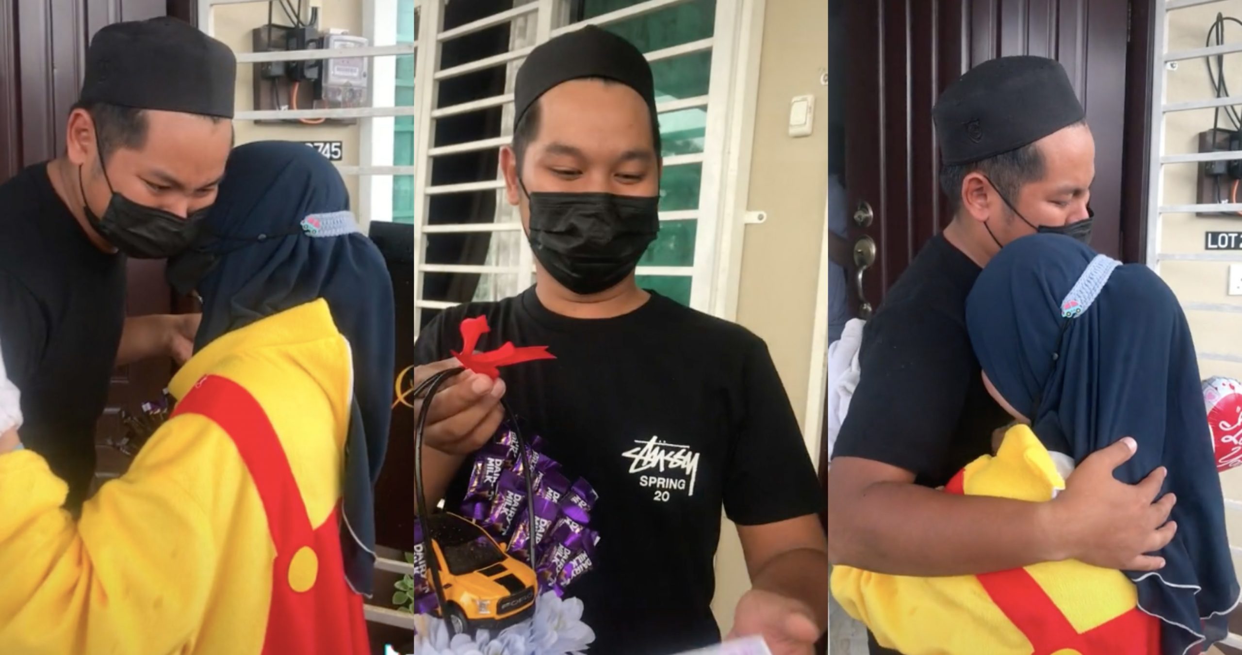 [VIDEO] Terpisah Akibat PJJ, Isteri Buat ‘Suprise’ Sempena Hari Jadi Suami – ‘Kita Tengok Pun Rasa Sebak…’