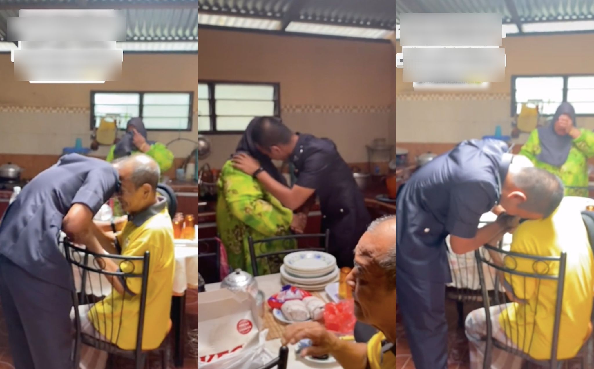 [VIDEO] 8 Bulan Tak Balik, Anak Buat Suprise. Reaksi Ibu Bapa Undang Sebak – ‘Alhamdulillah Hari Ini Balik Dengan Kejayaan’