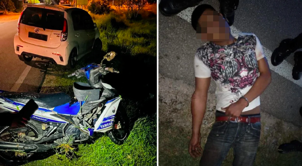 Ragut Beg Wanita Baru Turun Bas, Lelaki Dilanggar Suami Mangsa