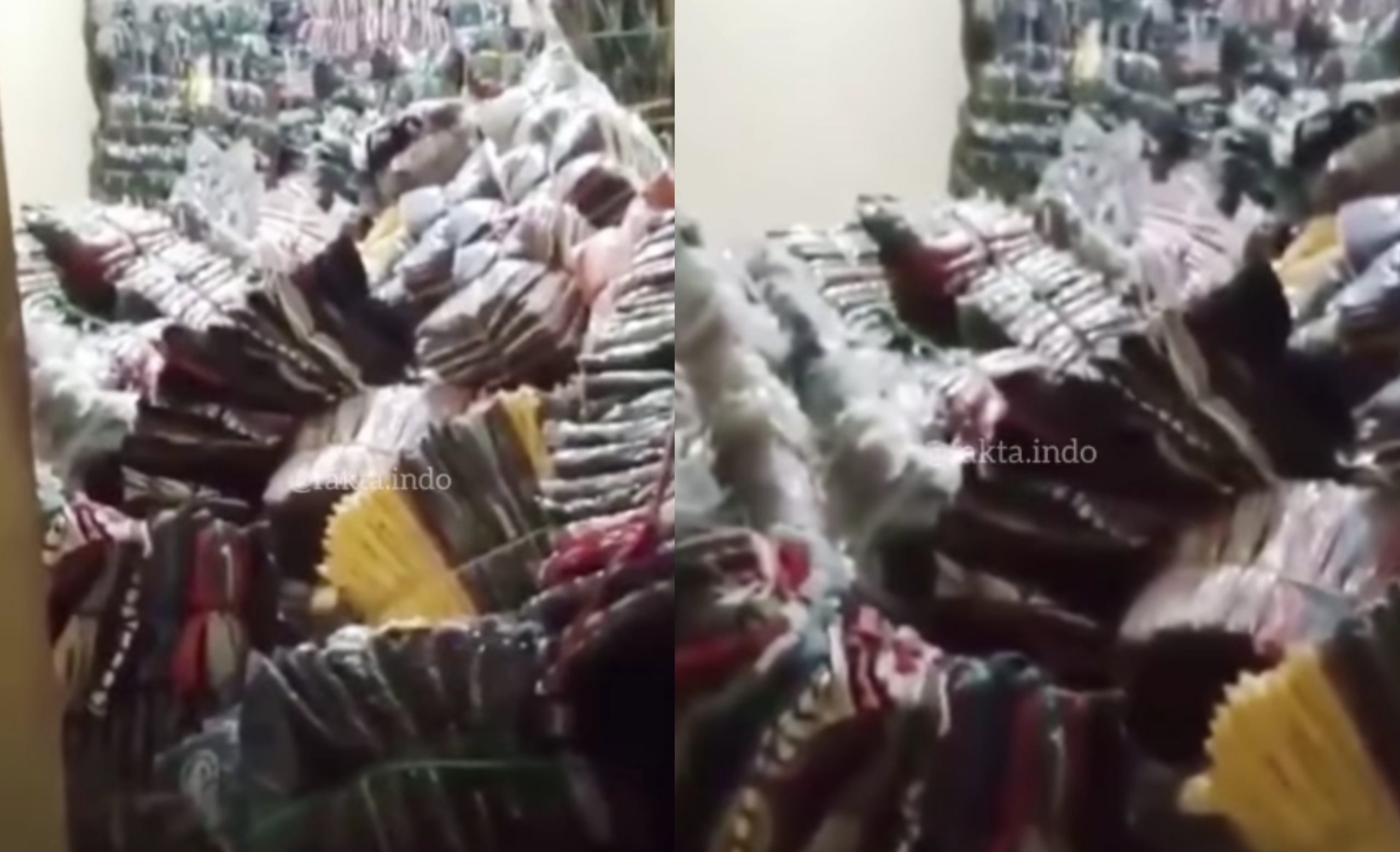 [VIDEO] Dua Hari ‘Hilang’, Penjaga Gudang Ditemui Maut Tertimbus Pakaian Bersama Anak & Isteri