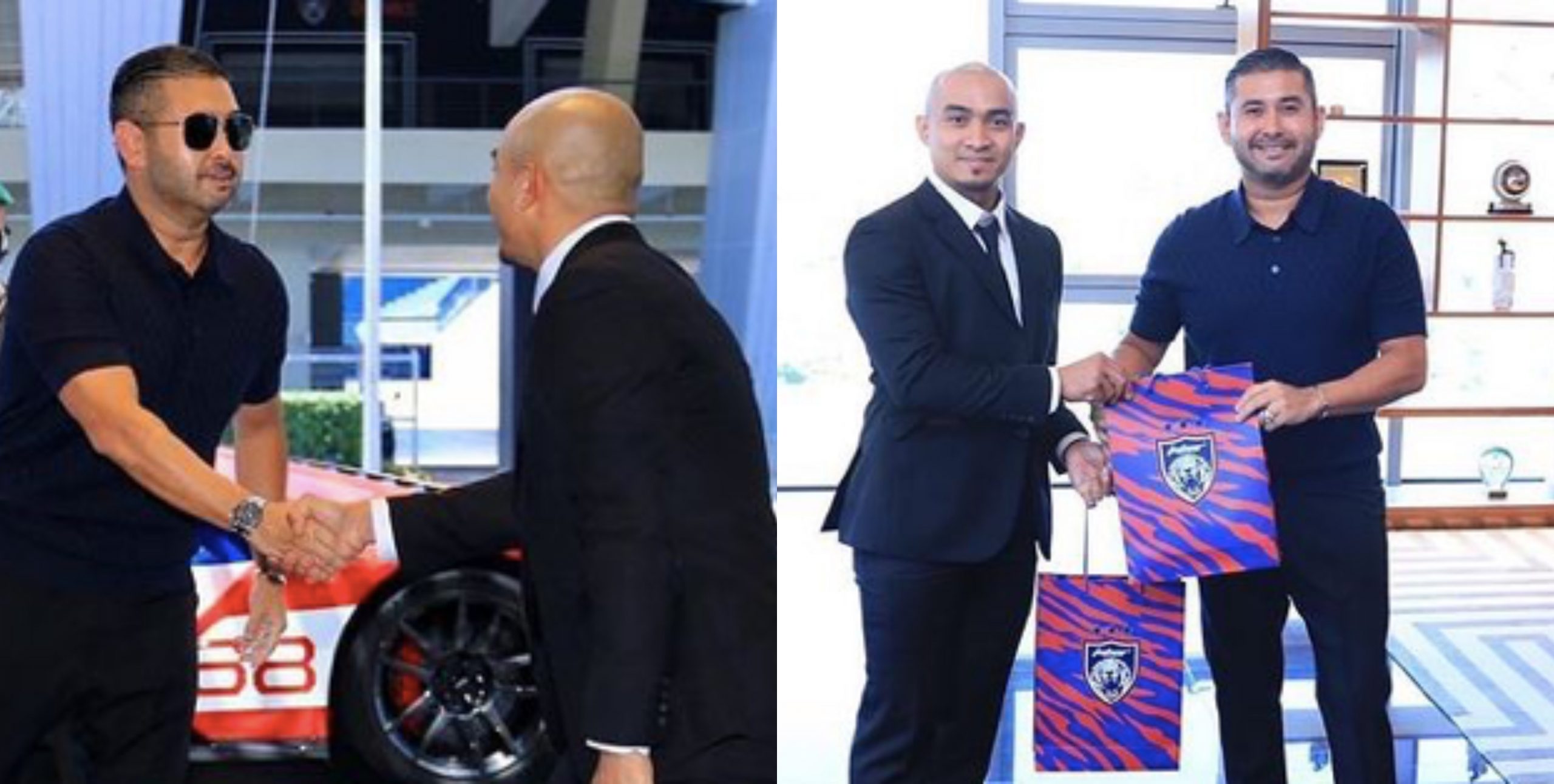 Dapat Peluang ‘Platinum’ Lihat Kawasan Stadium Sultan Ibrahim (JDT), Azizulhasni Terima Hadiah Daripada TMJ