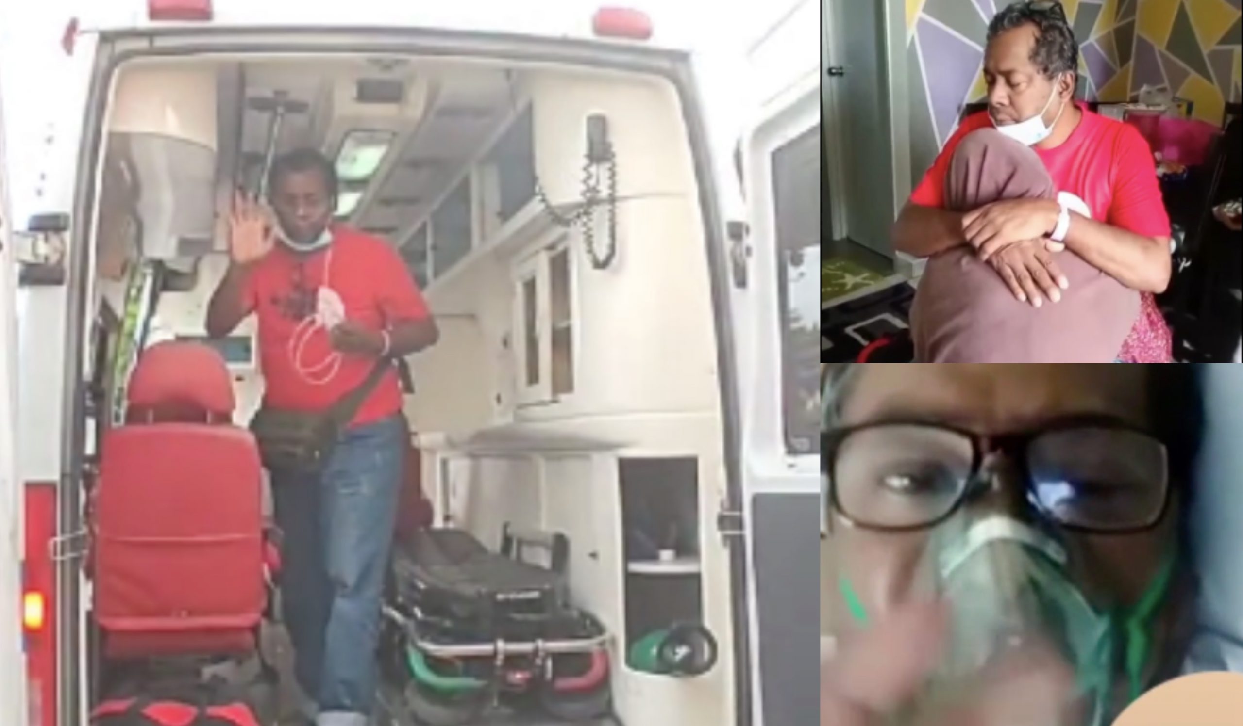 Satu Keluarga Positif Covid-19, Anak Tak Sangka Lambaian Atas Ambulans Adalah Lambaian Terakhir Abah