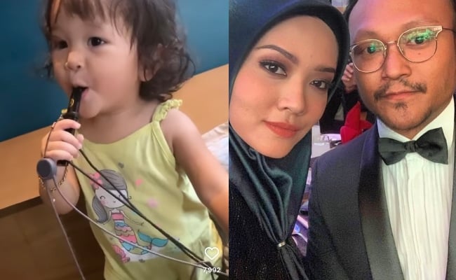 Kongsi Video Sarimah Tiru Shaheizy Sam Hisap Vape, Netizen Tegur Syatilla – ‘Takut Dah Besar Nanti Senyap-Senyap Cuba’