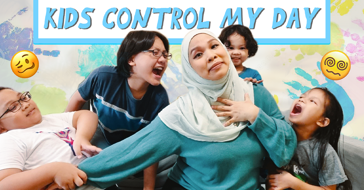 [Video] Apa Jadi Bila Si Ibu Biarkan Anak-Anak Buat Hal Sendiri Dalam Sehari? Kecoh Habis!