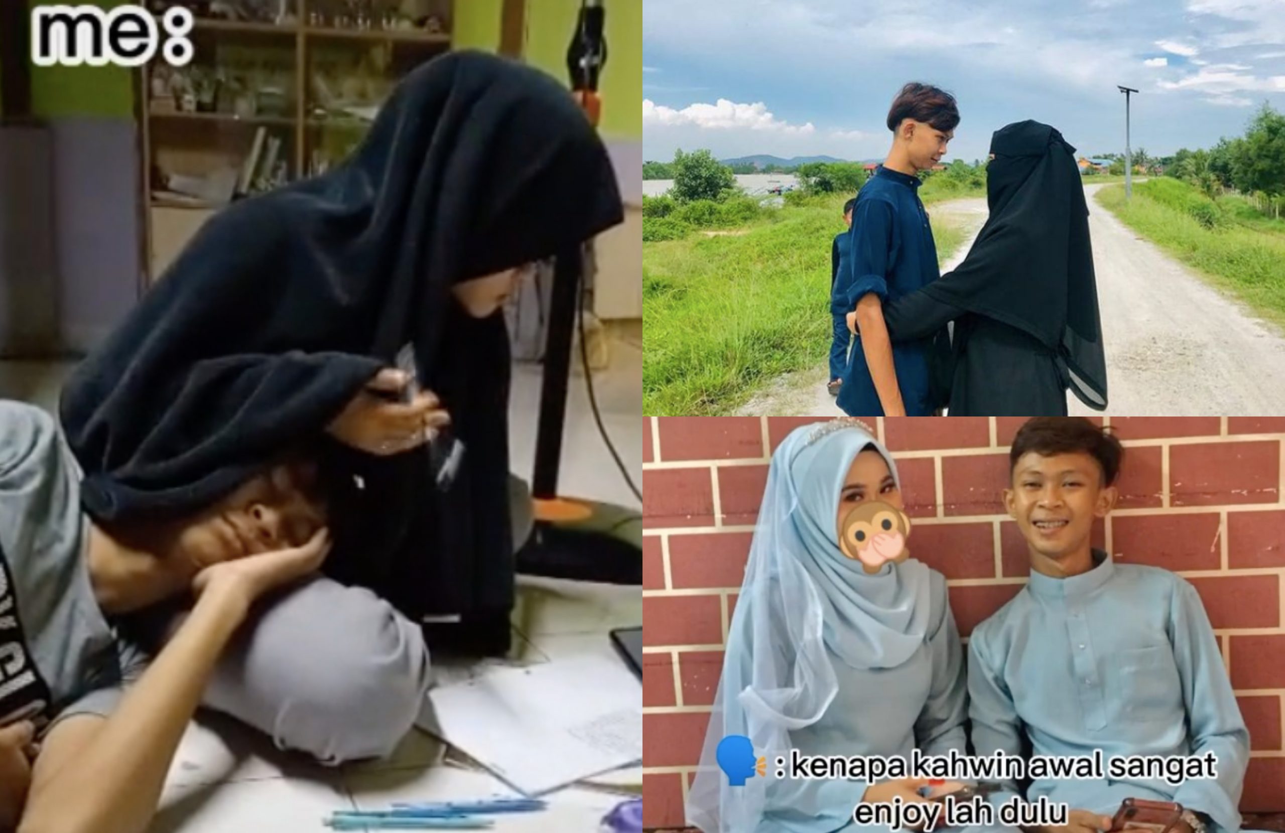 Video Ditanya Mengapa Kahwin Awal Budak Spm Jawab Buat Kerja Sekolah Ada Orang Teman