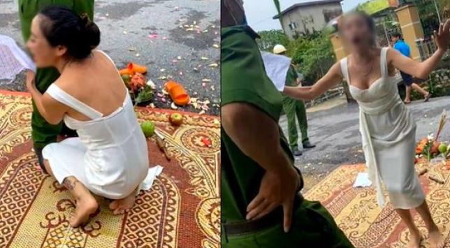 Geram Hutang Tak Bayar, Wanita Nekad Lakukan Ritual Ilmu Hitam Depan Rumah Penghutang