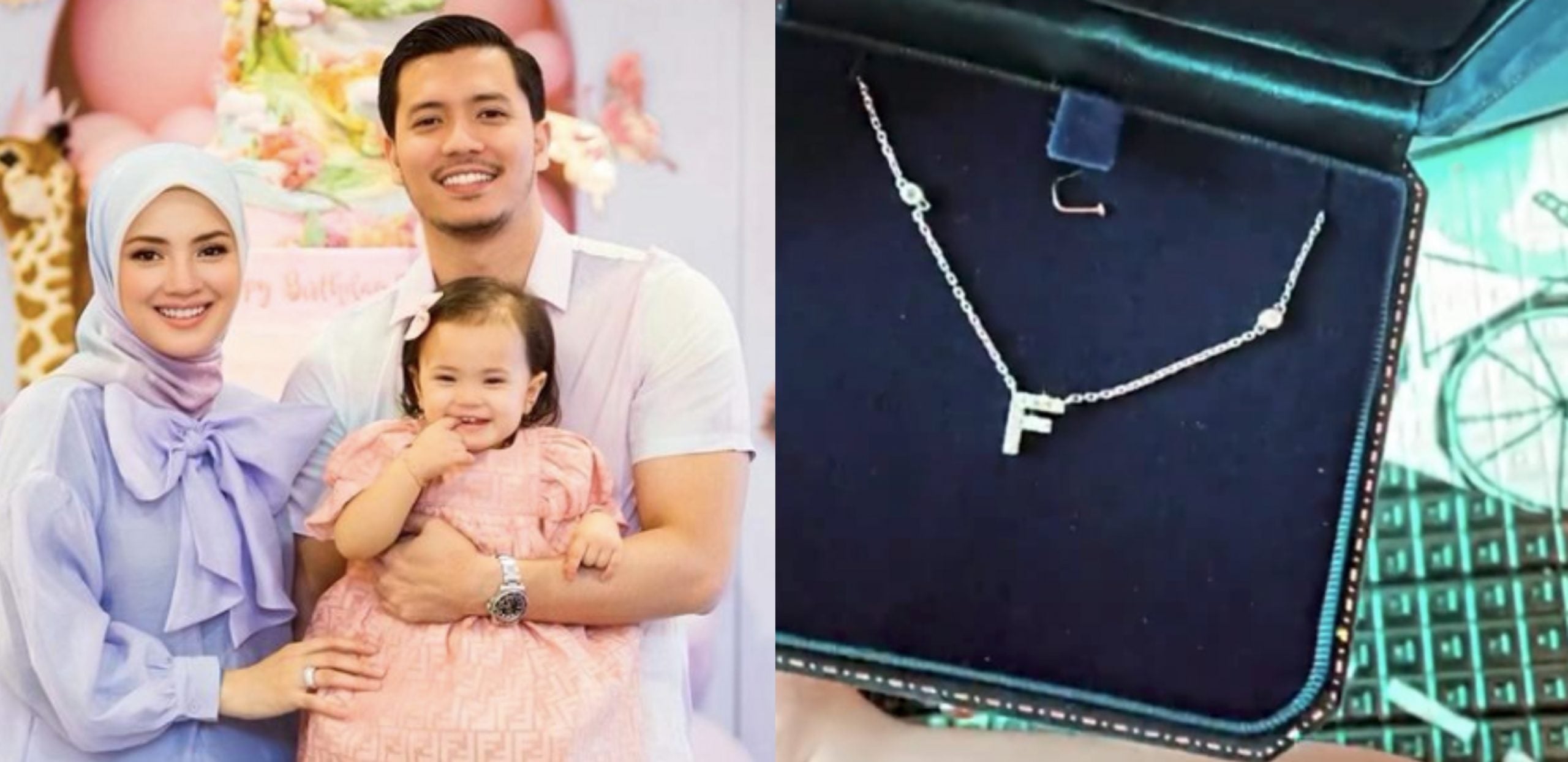 Anak Fazura Terima Hadiah Rantai Berlian Sempena Harijadi Daripada Tengku Permaisuri Selangor – ‘Awak Layak Terima Cinta & Kebahagiaan Di Dunia Ini’