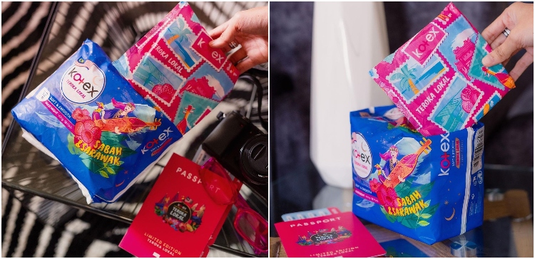 Pek Edisi Terhad Teroka Lokal Kotex Ni Diinspirasikan Daripada 4 Negeri Di Malaysia! Cantiknya!