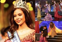 Tengah Cantik Posing, Siap Cat Walk Lagi, Momen Miss World Filipina Jatuh Tergolek 2 Kali Curi Tumpuan – ‘Terpelanting Mahkota’