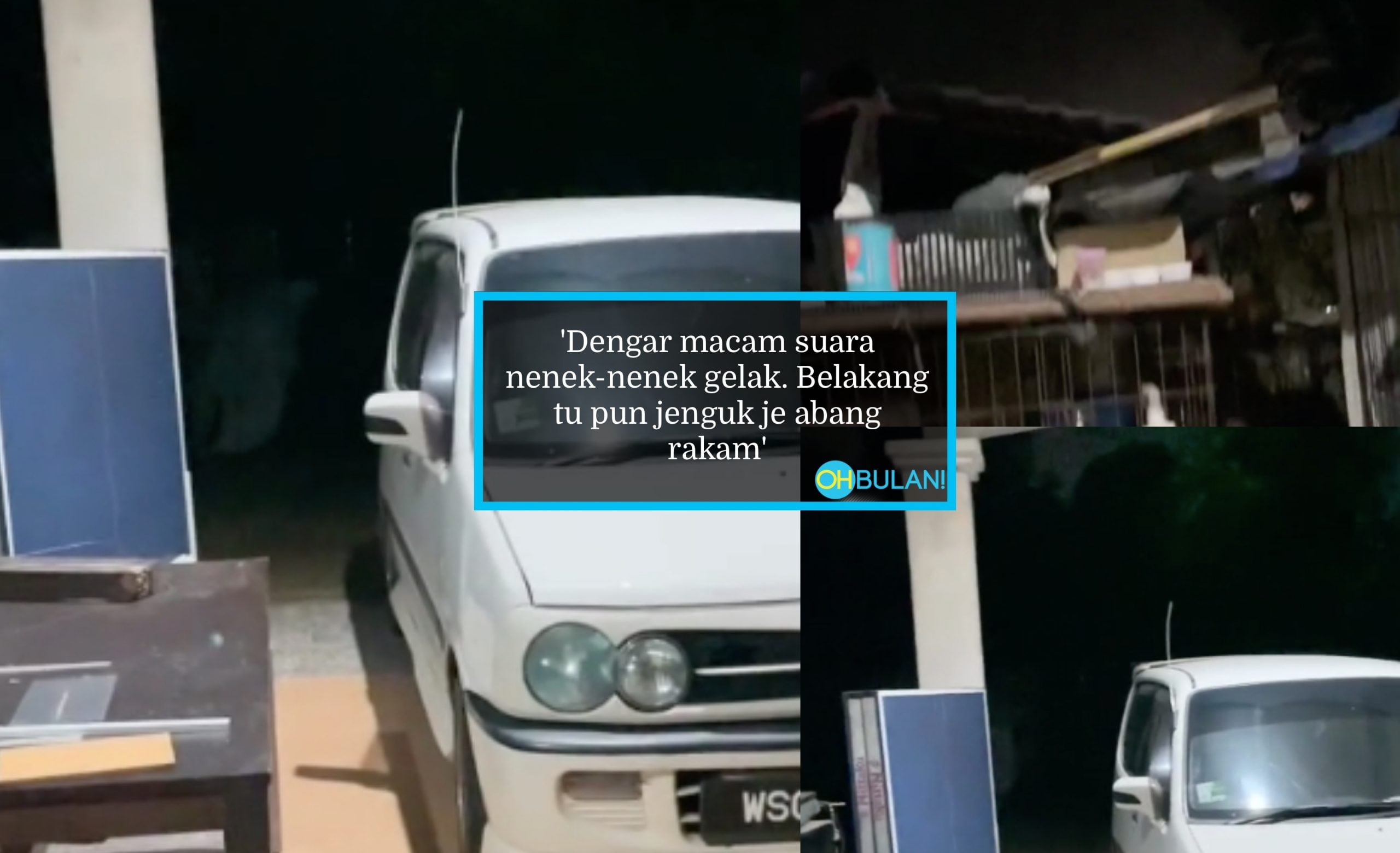 Padah ‘Melawat’ Kucing Belakang Rumah Pukul 4 Pagi – ‘Benda Putih Tu Ada Dekat Pagar, Intai Dari Belakang Sangkar’