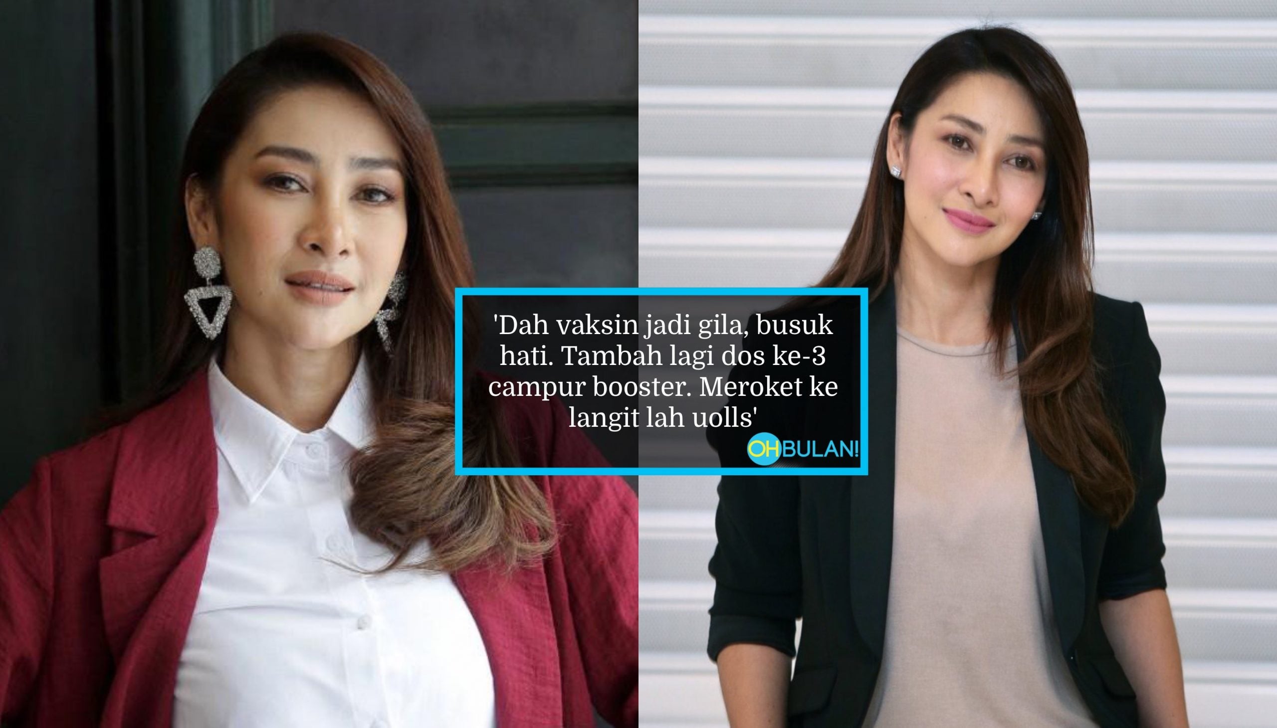 Rita Rudaini Tak Kisah Tak Boleh Rentas Negeri, Balas Kecaman Netizen  – ‘Kesian Dah Vaksin Jadi Gila, Busuk Hati’