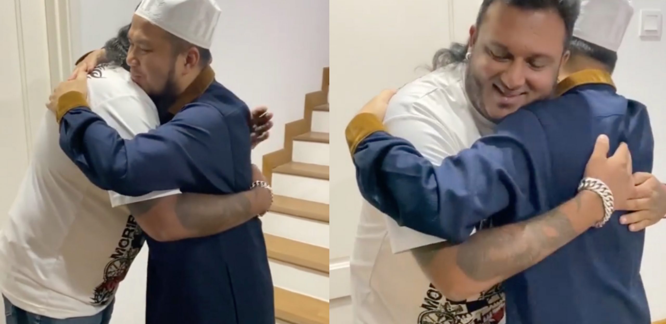 ‘Terima Kasih Kerana Sayang Walau Berbeza Bangsa & Agama’ – Lelaki Berbangsa India Seronok Jumpa Ebit Lew Dalam Majlis Agama