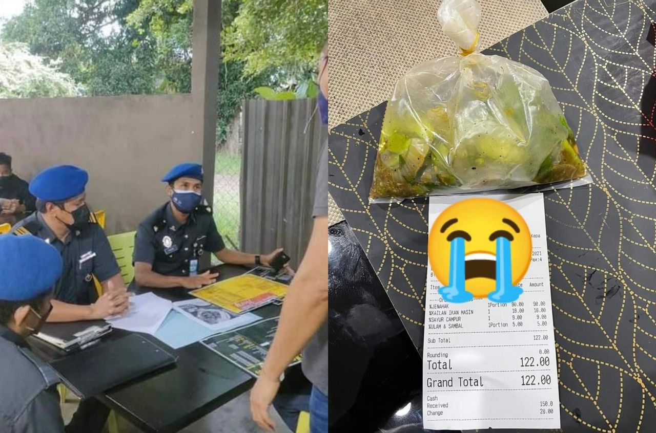 KPDNHEP Dah Pergi Kedai Jual Kailan Ikan Masin RM18, Keluarkan Notis Maklum Balas