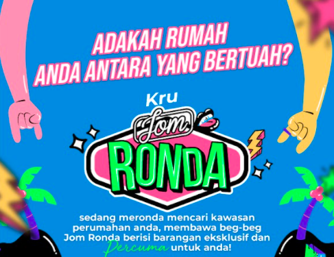 JOM RONDA Kongsi Keceriaan Bawa ‘Goodies Bag’ Kepada 4,000 Rumah Bertuah