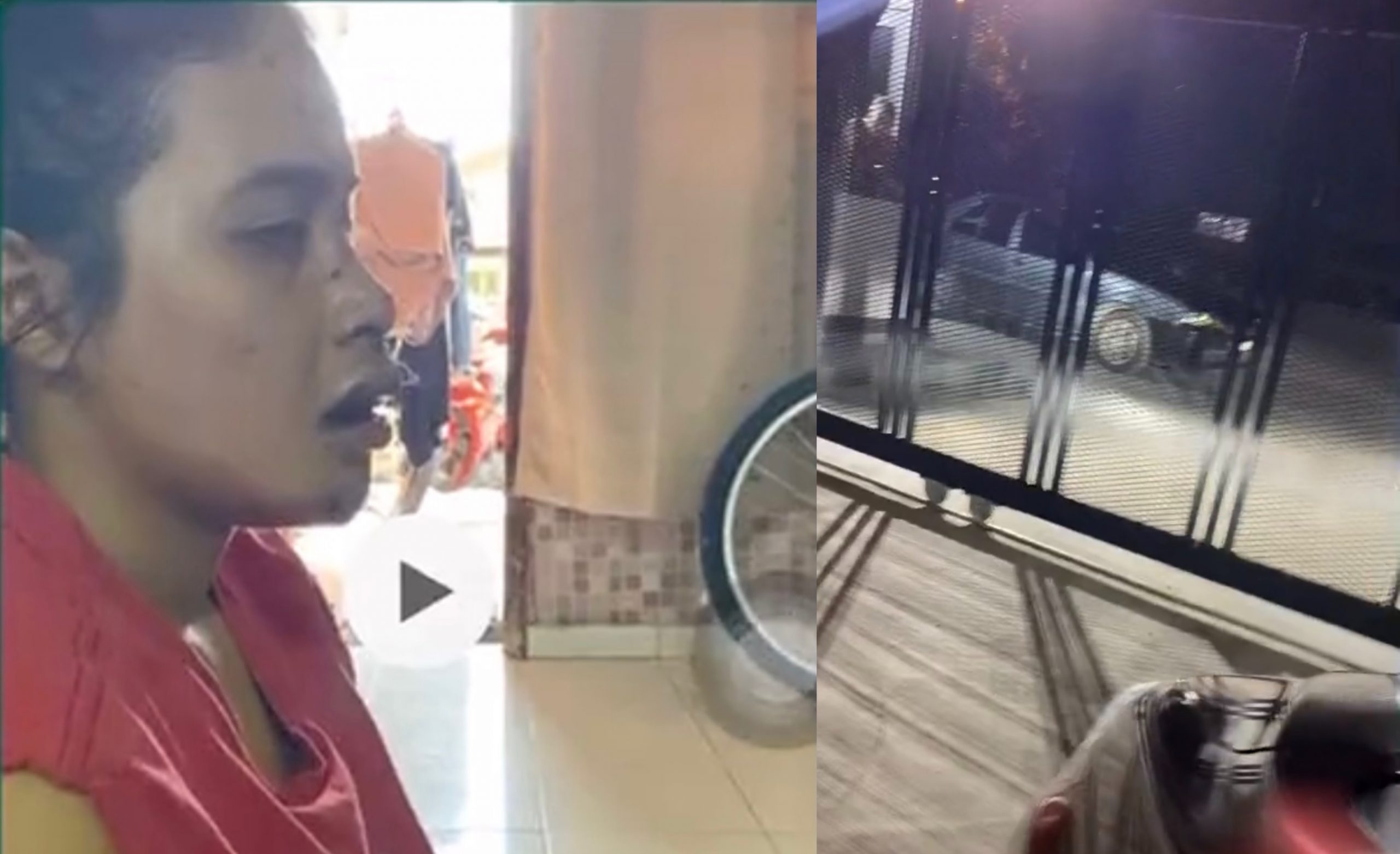 [VIDEO] Dikejar Anjing Sampai Tersembam, Wanita Bengang Pak Guard Macam Tak Kisah – ‘Adik I Nasib Tak Mati Tau’