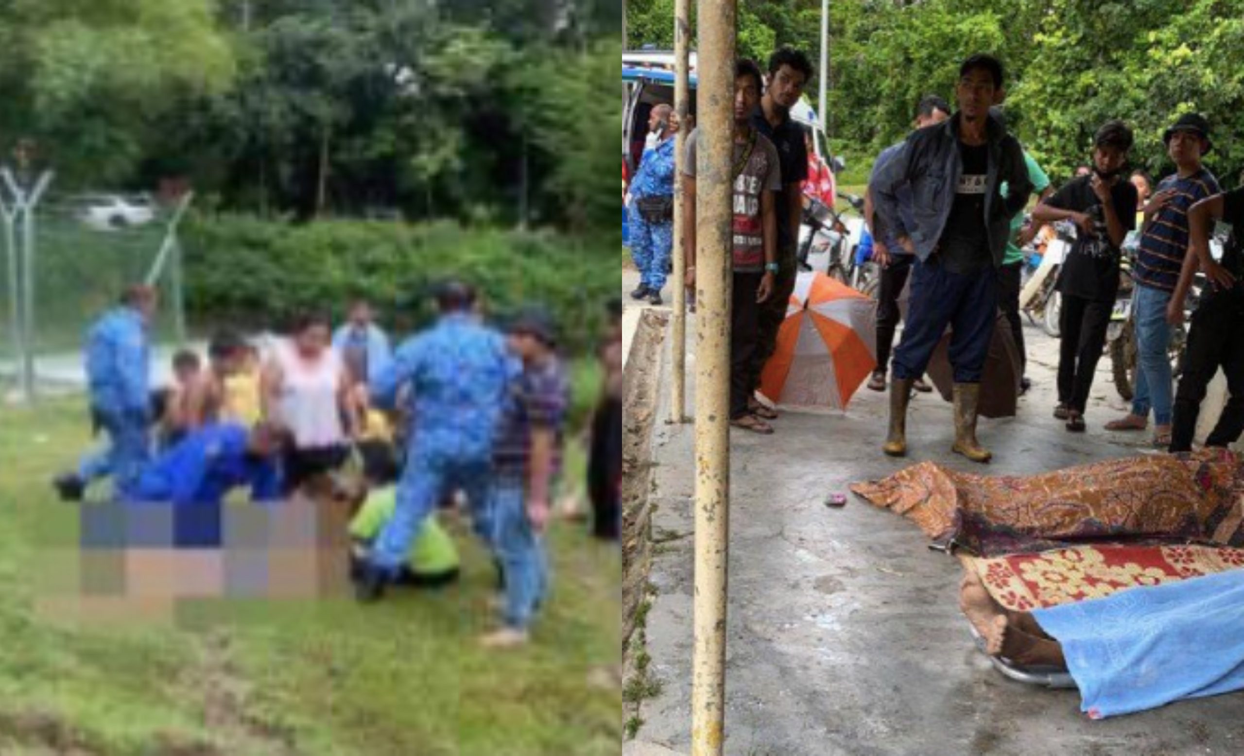 Dua Lelaki Maut Ketika Cuba Selamatkan Ibu & Adik Yang Hampir Lemas Di Sungai Air Beruk