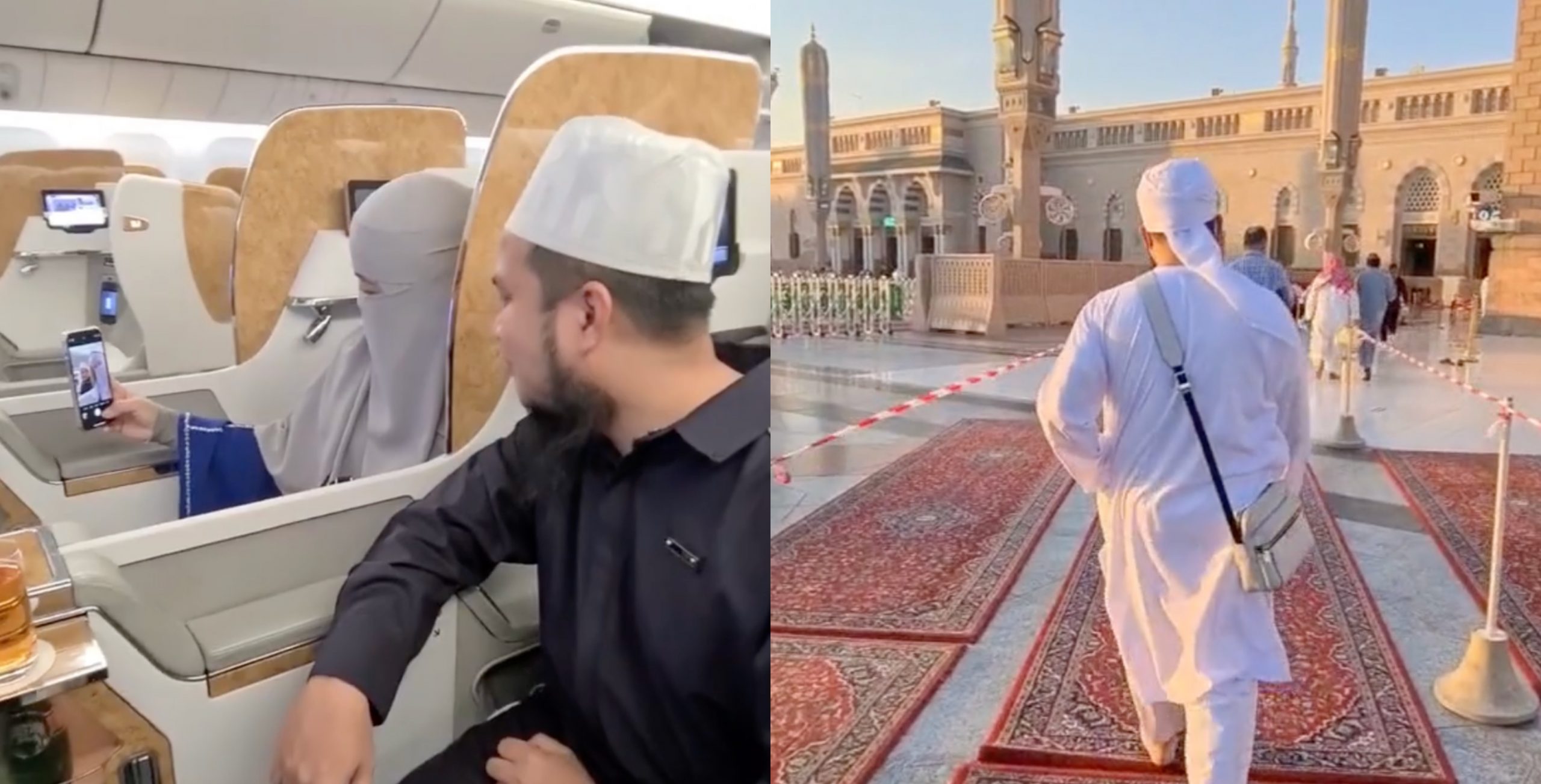 Dah Puas Melancong Ke Eropah Dengan Keluarga, Ebit Lew Bawa Isteri Tunai Umrah Pula – ‘Ini Perjalanan Cinta & Rindu’