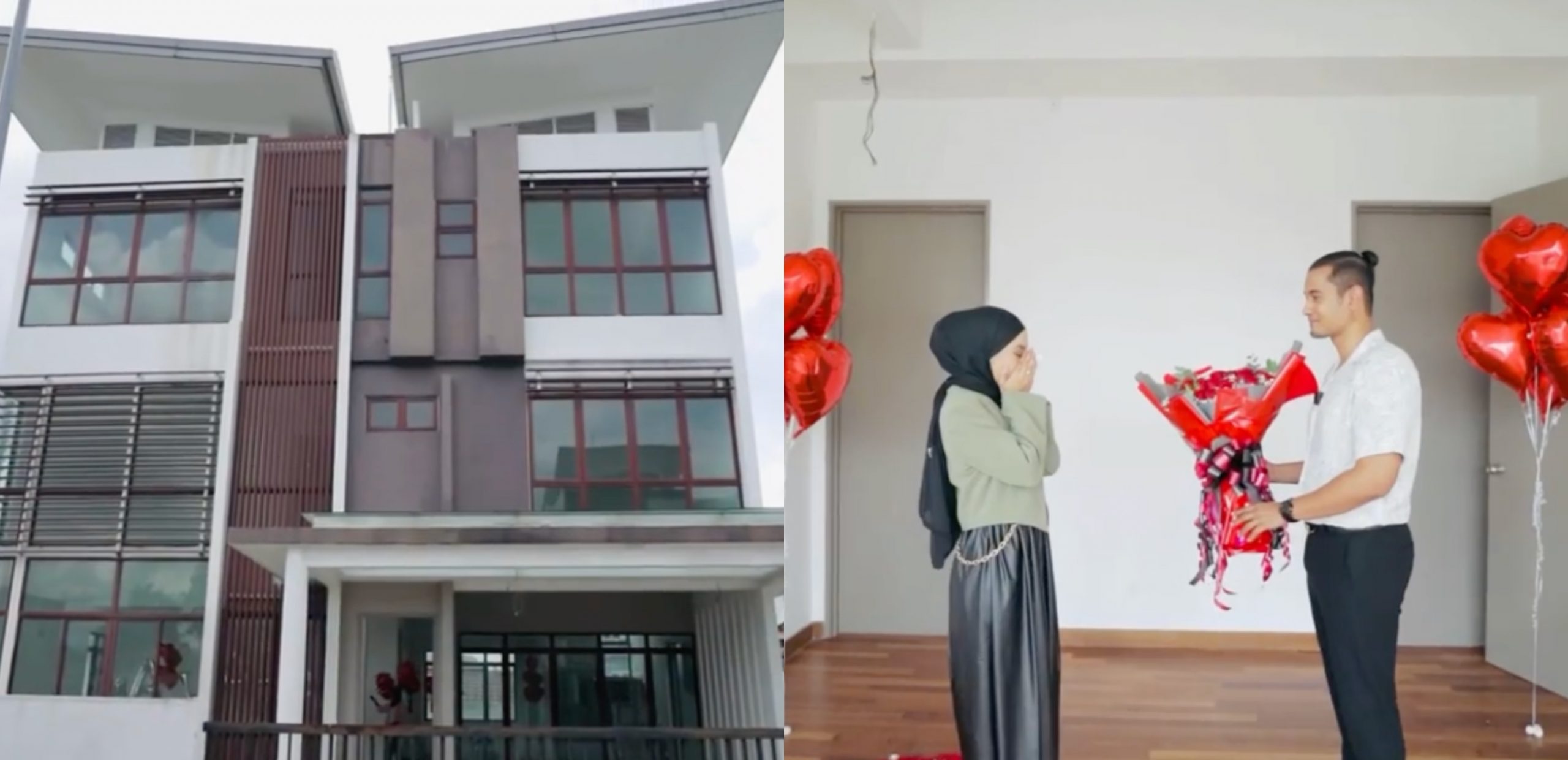 Mawar Rashid Sebak Suami Beli Rumah Idaman Sempena Ulang Tahun Ke-4 Perkahwinan – ‘TQ Buat Surprise Kat Anje’