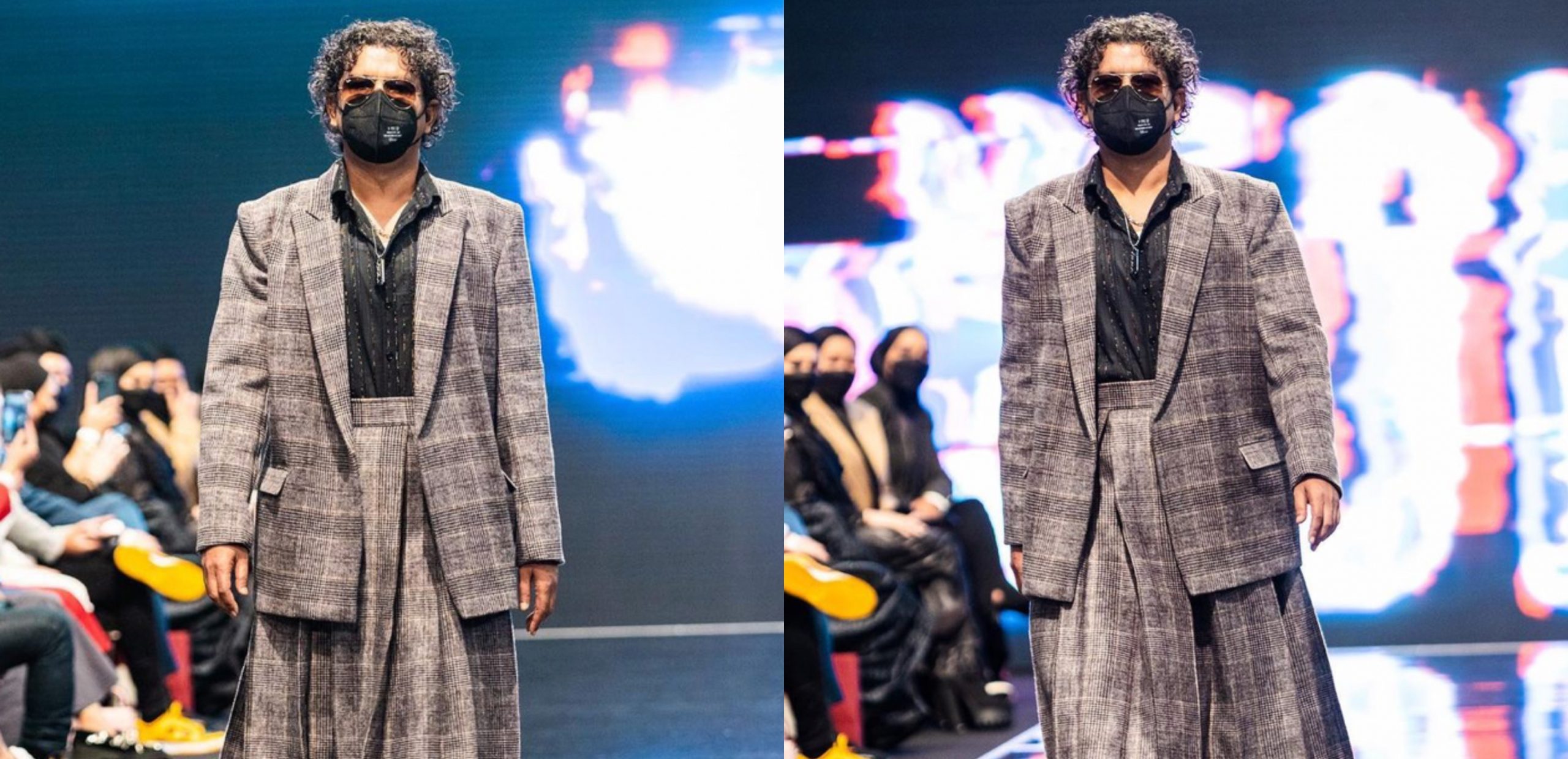 Selalu Berlakon Watak Serius, Nam Ron Sahut Cabaran ‘Catwalk’ Di KLFW2021 – ‘Another Level Tok Ayah!’