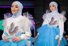 Skirt ‘Swan’ Jadi Tumpuan, Netizen Dakwa Nampak Bentuk Kaki Uyaina Arshad Masa Live