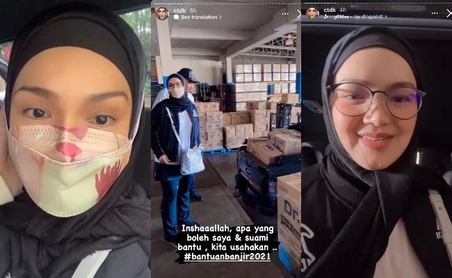 ‘Ya Allah… Saya Tak Terkata’ – Sebak Lihat Mangsa Banjir, Siti Nurhaliza & Datuk K Turun Padang Hulur Bantuan