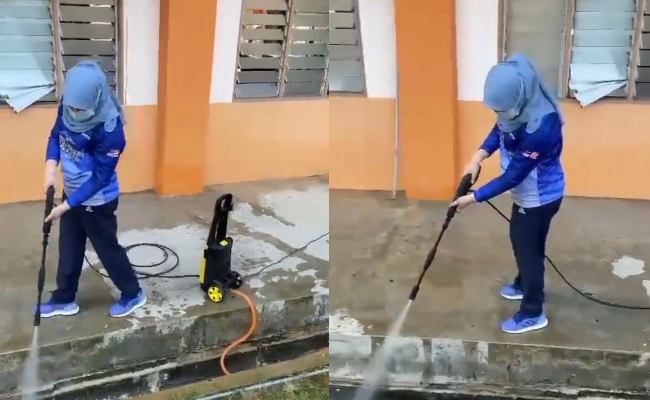 Tular Video Pegang Water Jet, JKM Perjelas Rina Cuci Kesan Najis Unggas & Cicak
