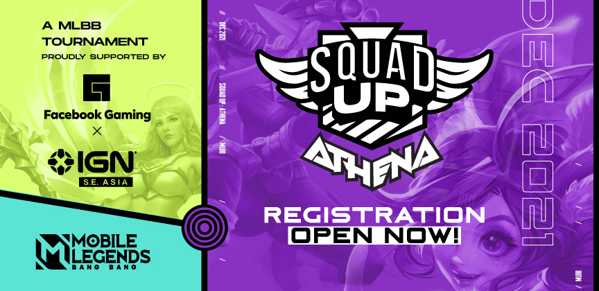 IGN SEA Bawakan Squad Up Athena, Pertandingan Mobile Legends Untuk Gamers Wanita