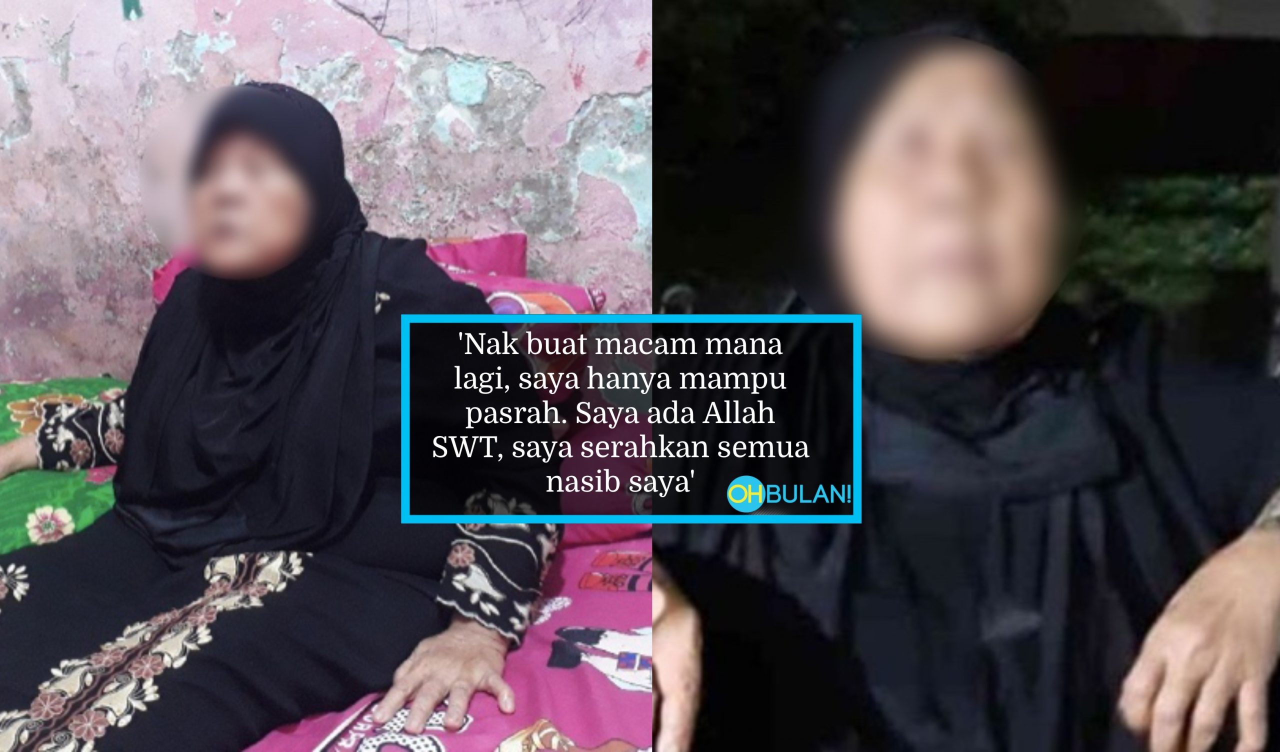 Ibu Berkerusi Roda Menangis Datang Balai, Terkilan Lima Anak Buat Laporan Polis Tuduh Gadai Geran Tanah