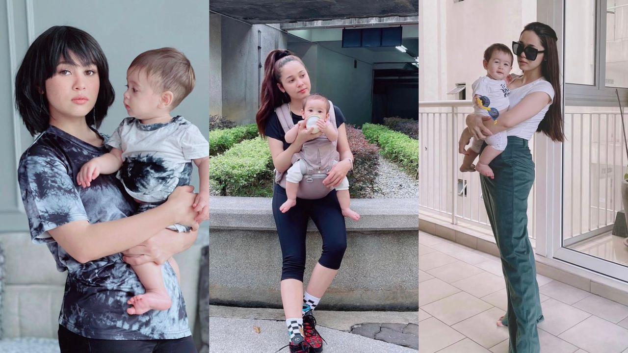 Risau Nak Tinggalkan Dekat Rumah, Emma Maembong Bawa Anak Pergi Shooting