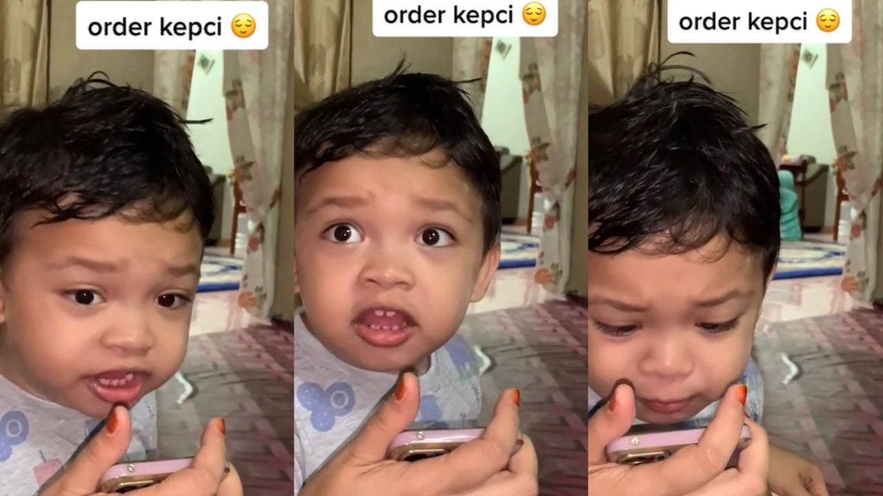 [VIDEO] Baru 3 Tahun Dah Pandai Order KFC – ‘Original Ayam Ketul, Ayaq Milo’