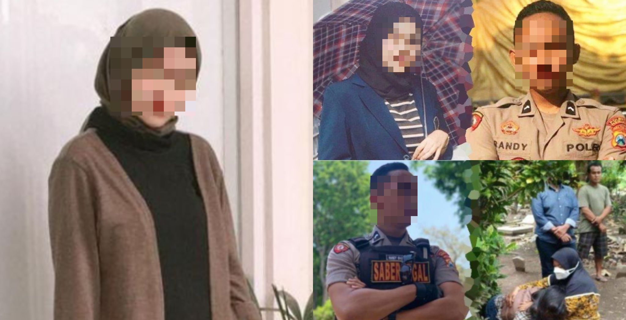 Gadis Nekad Minum Racun Di Kubur Bapa, BF Enggan Bertanggungjawab Sebab Baru Jadi Pegawai Polis