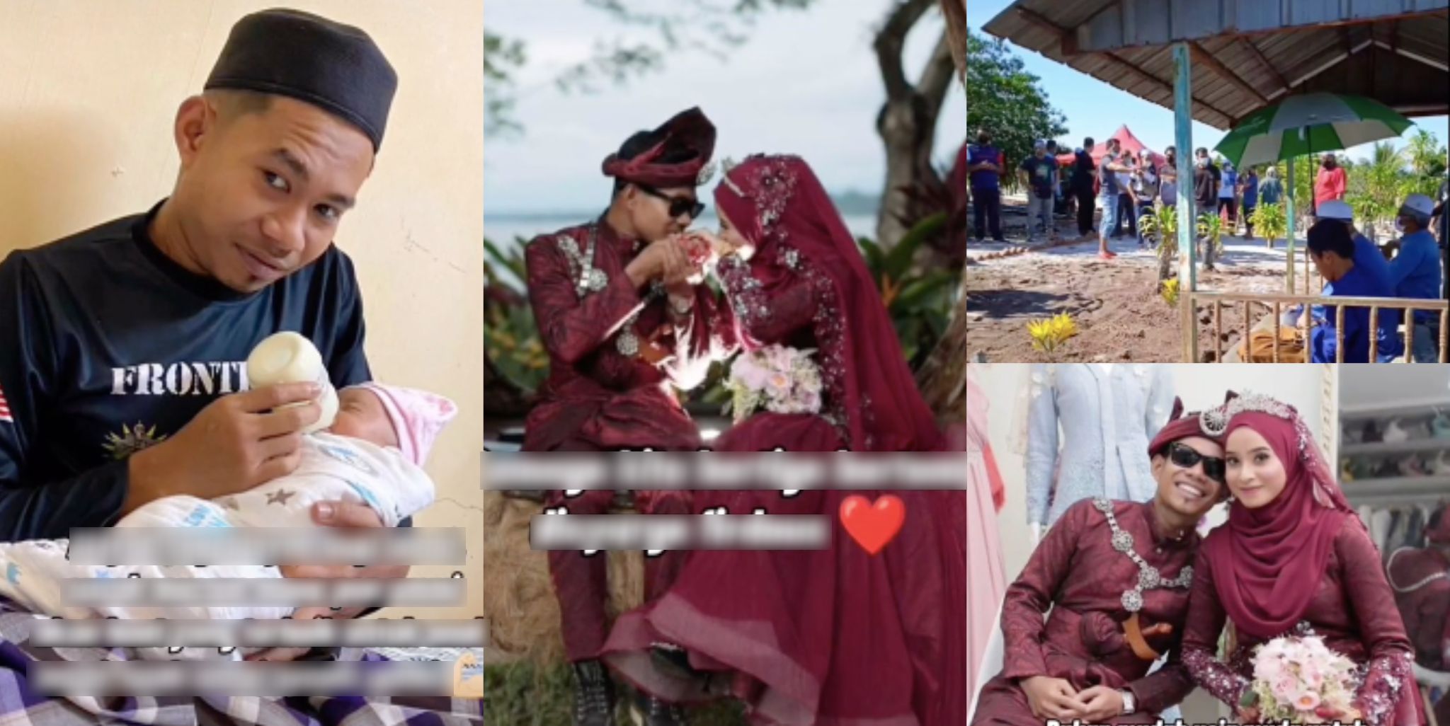 [VIDEO] Hari-Hari Cakap Tak Sabar Nak Duduk Rumah ‘Baru’, Wanita Akur Suami Tersayang Meninggal Dunia Selepas 11 Bulan Bersama