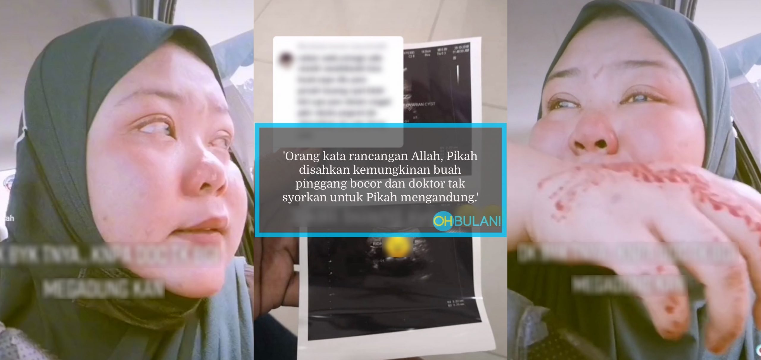 [VIDEO] Hidap Kencing Manis & Disyaki Buah Pinggang Bocor, Wanita Sedih Pernah Gugur Sebanyak 6 Kali