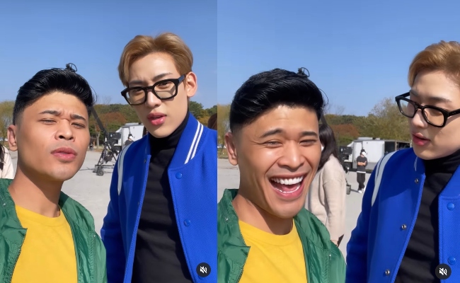Andi Bernadee Spontan Ajar BamBam Got7 Sebut ‘Mak Kau Hijau’ – ‘Saya Dah Terangkan Maksud Dan Dia Hanya Gelak’