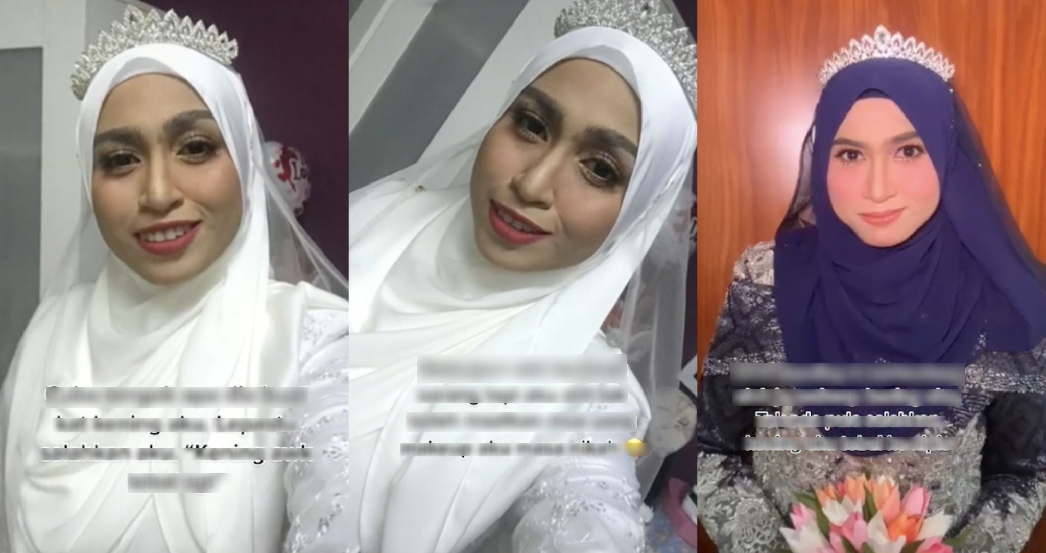 Make Up Tak Lawa Masa Majlis Nikah, MUA Salahkan Pengantin Kening Tebal Sangat