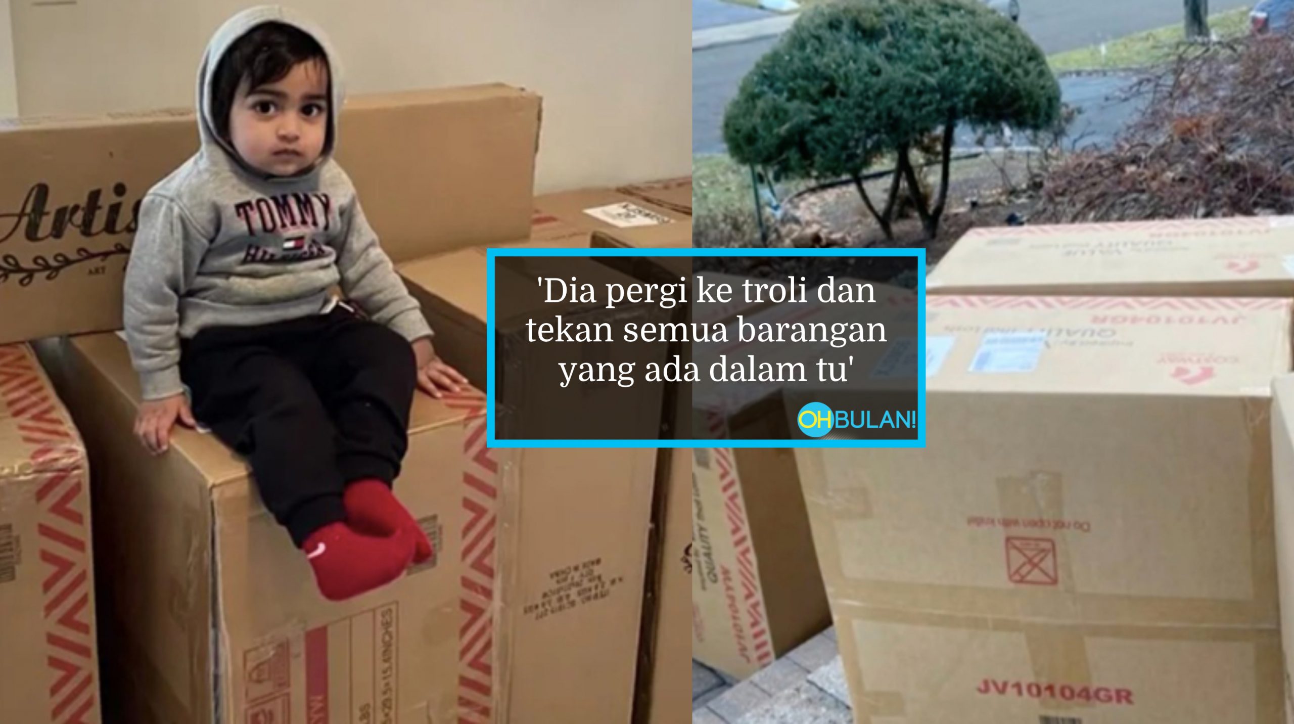 Melayang RM8k! Ibu Terkejut Anak 2 Tahun Borong Barang Dalam ‘Troli Online’– ‘Tahu-Tahu Barang Sampai Rumah’