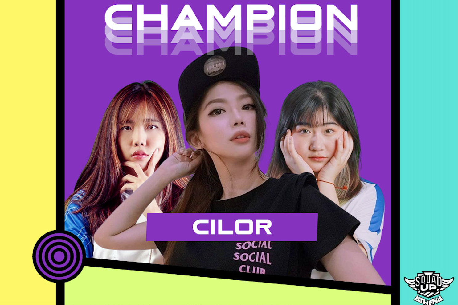 Cilor Dari Indonesia Dinobat Juara Squad Up: Athena Yang Pertama