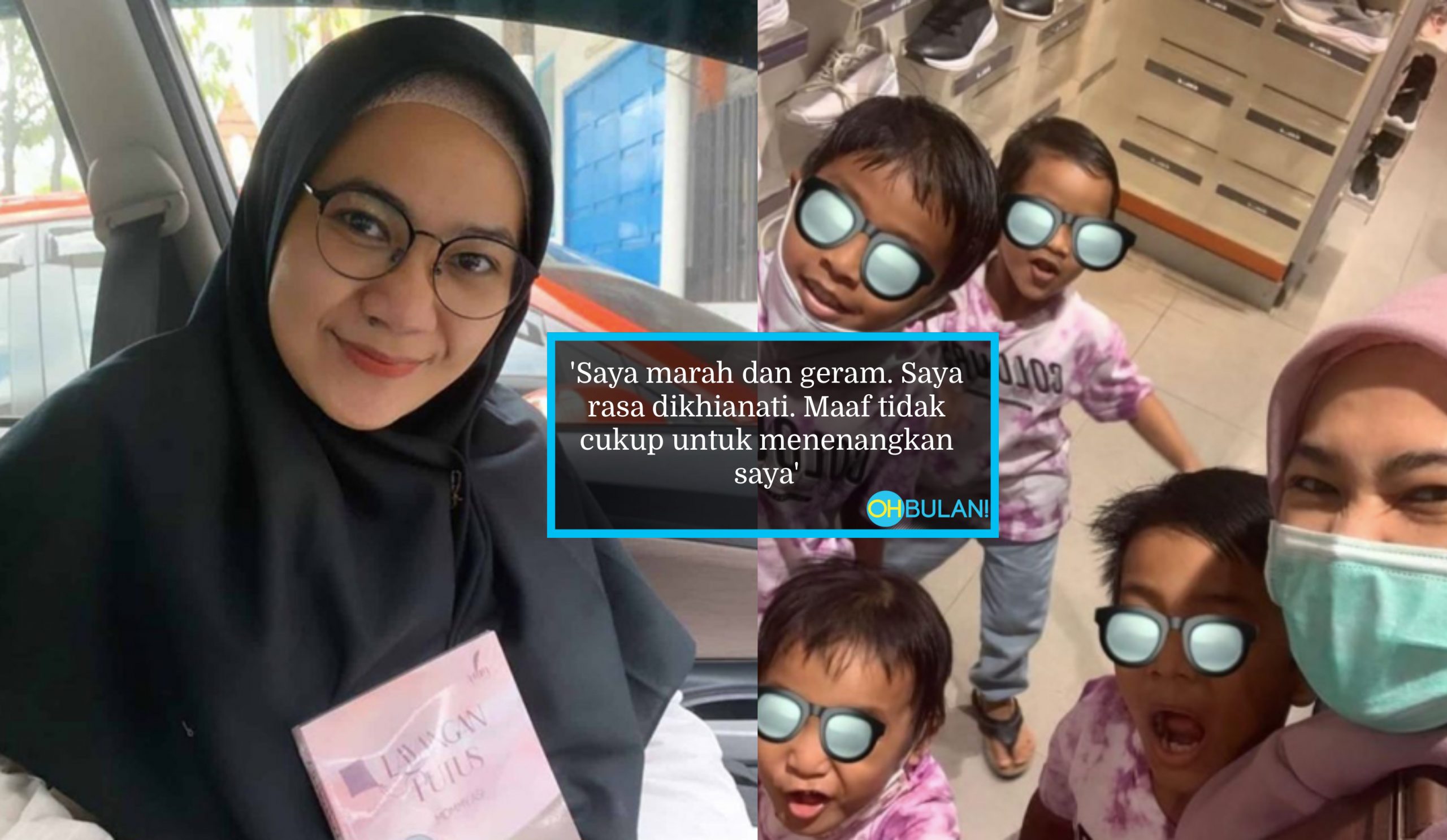 Patutlah 12 Hari Tak Balik Rumah, Rupanya Suami Pergi Honeymoon Dengan Isteri Baru – ‘Maaf Sahaja Tak Cukup..’
