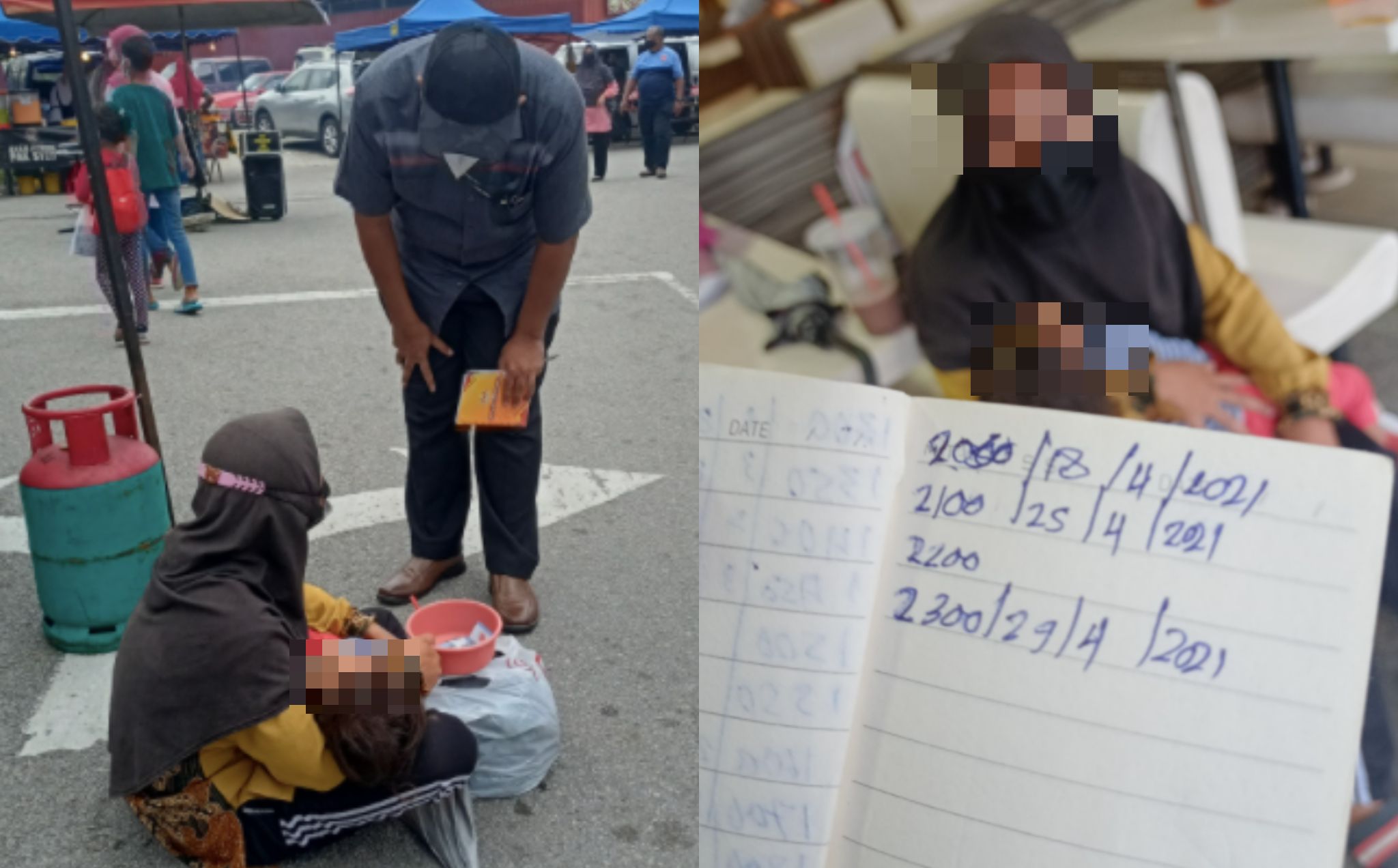 Sanggup Datang Dari Sungai Buloh Ke Seremban, Peminta Sedekah Warga Asing ‘Kutip’ RM2,000 Sehari