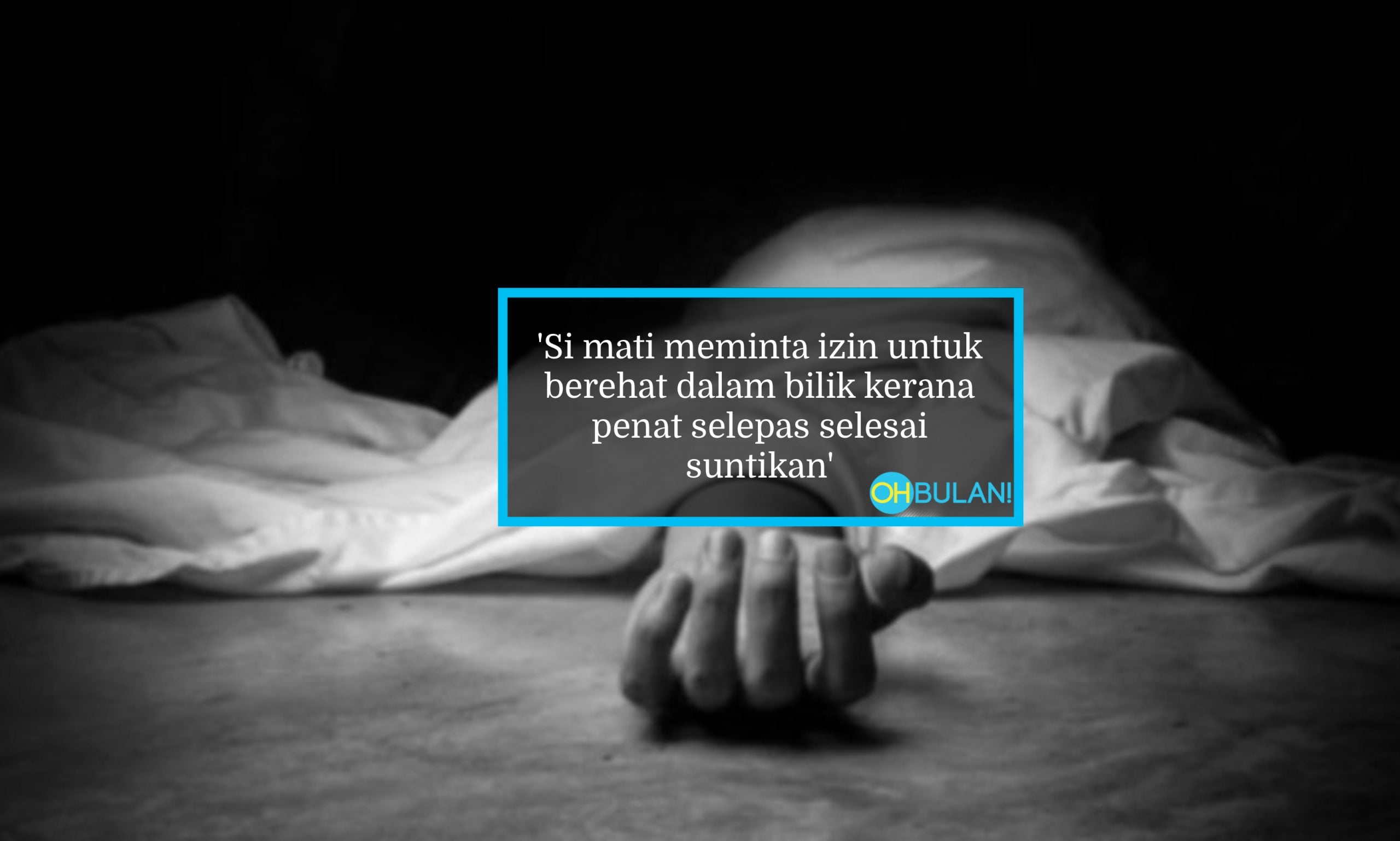 Baru Selesai Ambil Suntikan Besarkan Otot Punggung, Lelaki Ditemui Mati Dalam Bilik Hotel