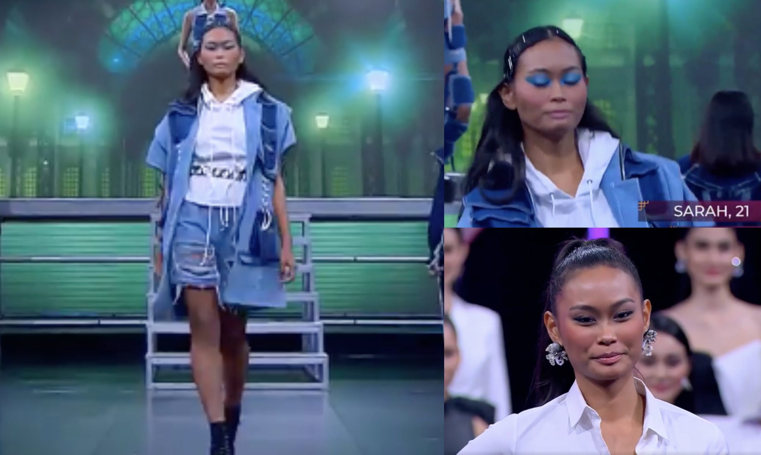 [VIDEO] Tengah Feeling Catwalk Atas Pentas, Kaki Pula Terseliuh, Juri Cadang Model Turunkan Berat Badan