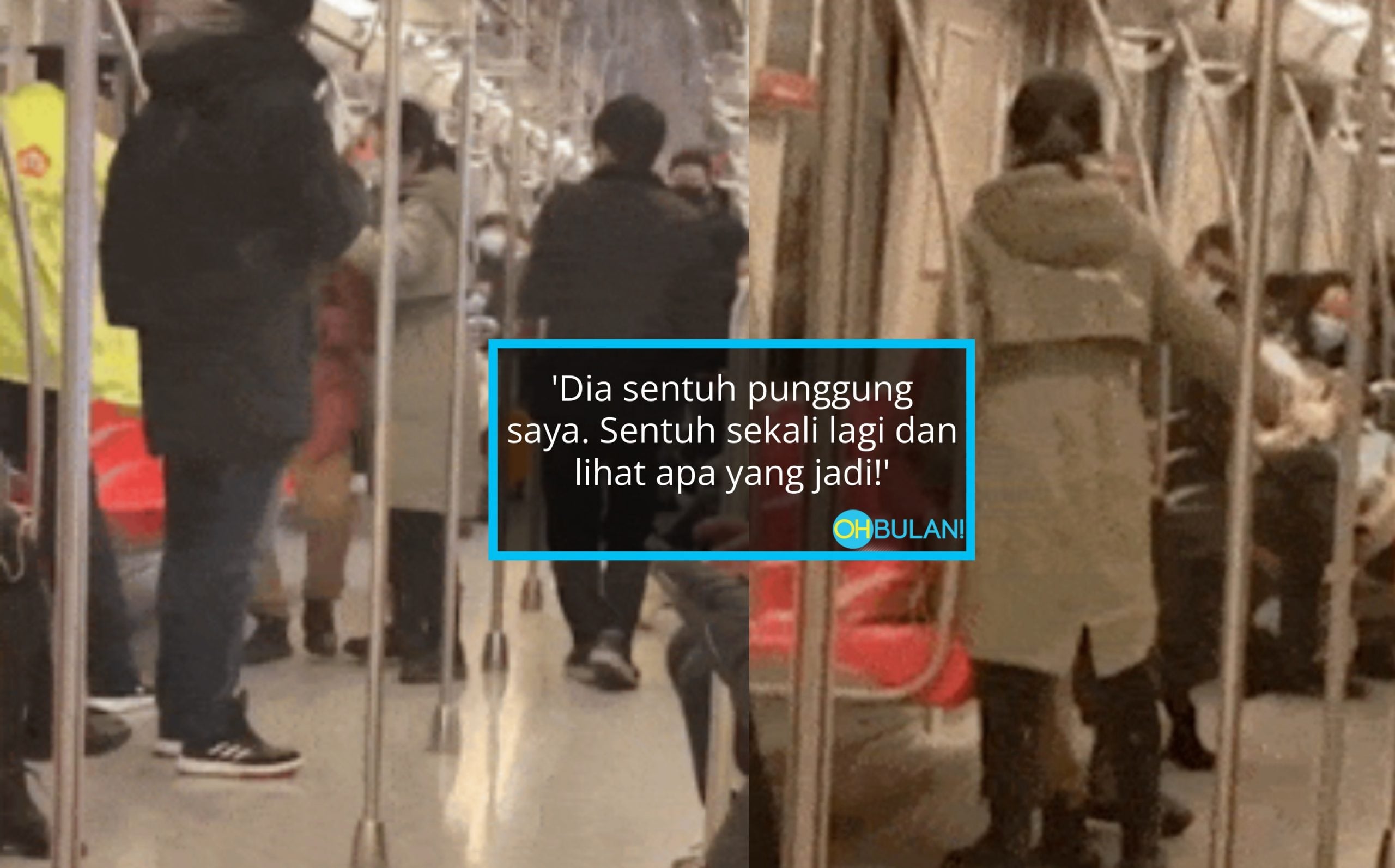 Didakwa Cabul Penumpang Kereta Api, Lelaki Ditampar Selama 3 Minit Tanpa Henti – ‘Dia Sentuh Punggung Saya’