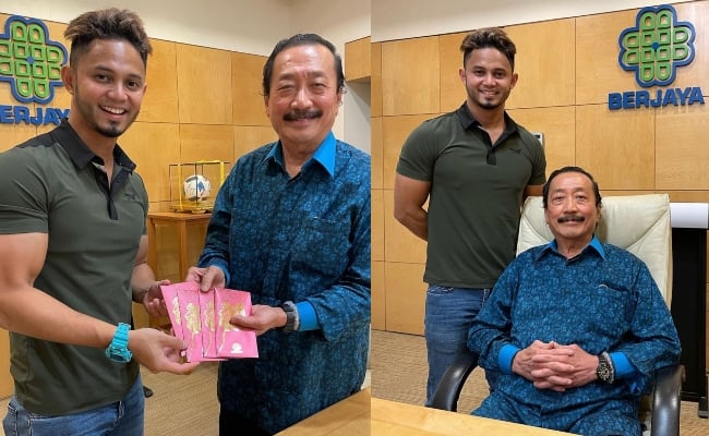 Hairul Azreen Dapat Angpau Dari Jutawan Vincent Tan, Netizen Teka Ada Duit RM1,000