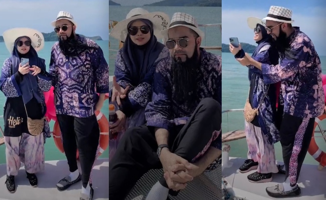 Sweet Rupanya.. Heliza Helmi Dapat Kejutan Hari Lahir, Suami Bawa Keluarga Datang Pulau Langkawi & Pusing Naik ‘Cruise’