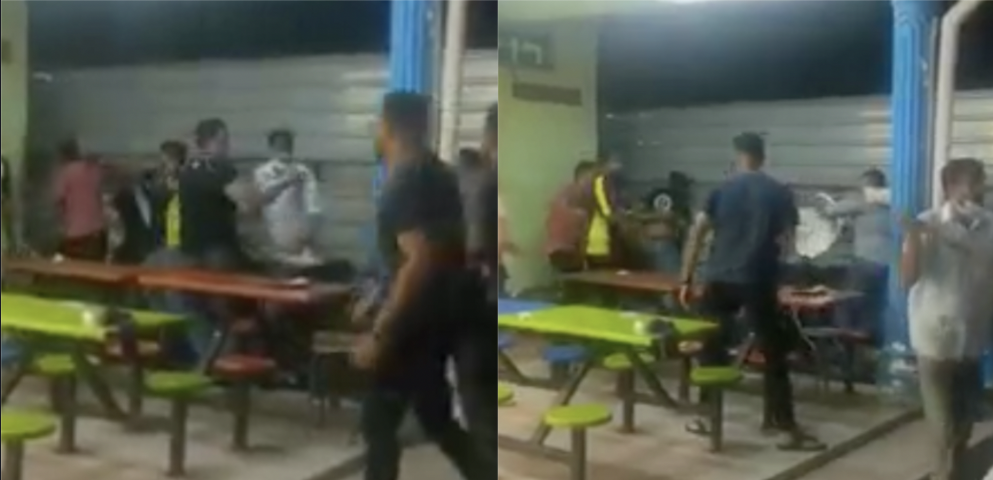 Berebut Pelanggan & Dendam Lama Punca Pergaduhan Di Kompleks Makanan Pulau Pinang