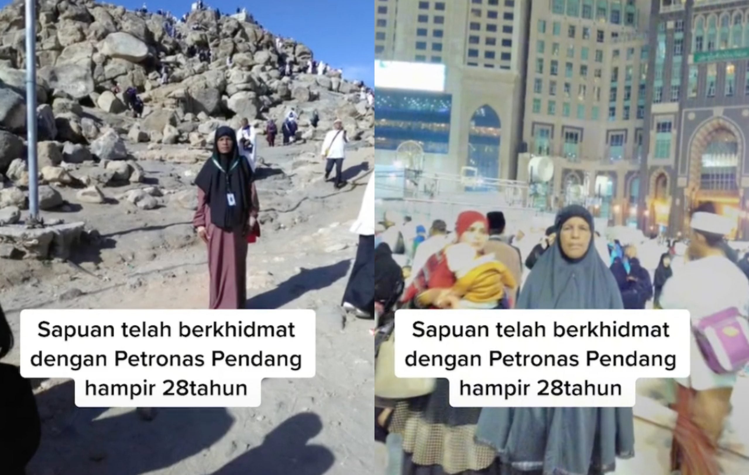 28 Tahun Setia Berkhidmat Di Stesen Minyak, Majikan Hadiahkan Pakej Umrah