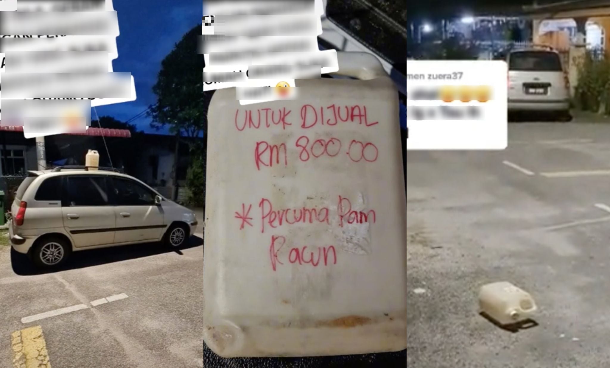 Jiran Suka Parking Kereta Depan Rumah, Lelaki Tampal Nota ‘Untuk Dijual’.. Terus Dia Alih!