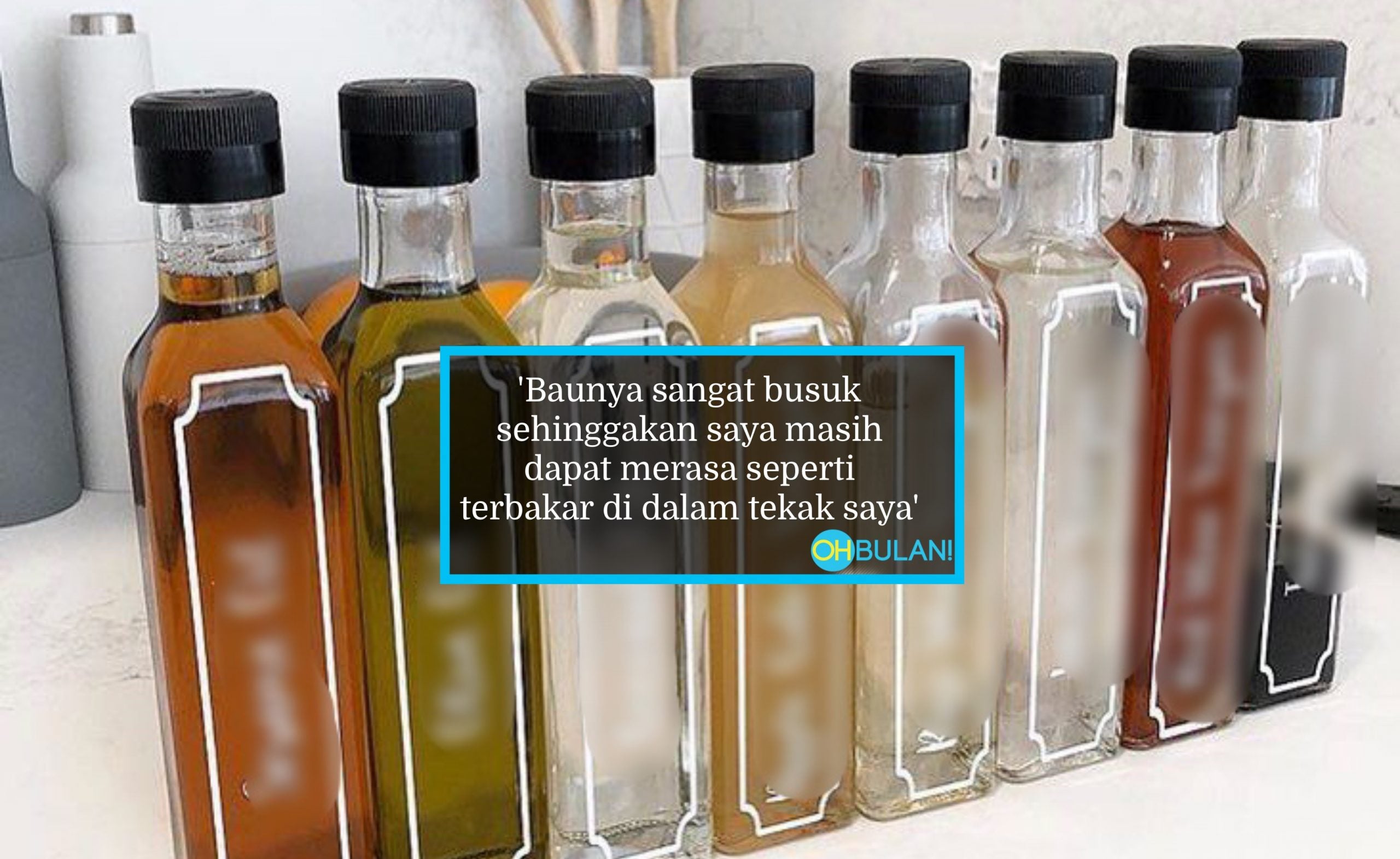Isteri Tergamam Jumpa 14 Balang Najis ‘Cirit-Birit’ Suami Dalam Almari Dapur – ‘Dia Susun Ikut Kepekatan Warna’