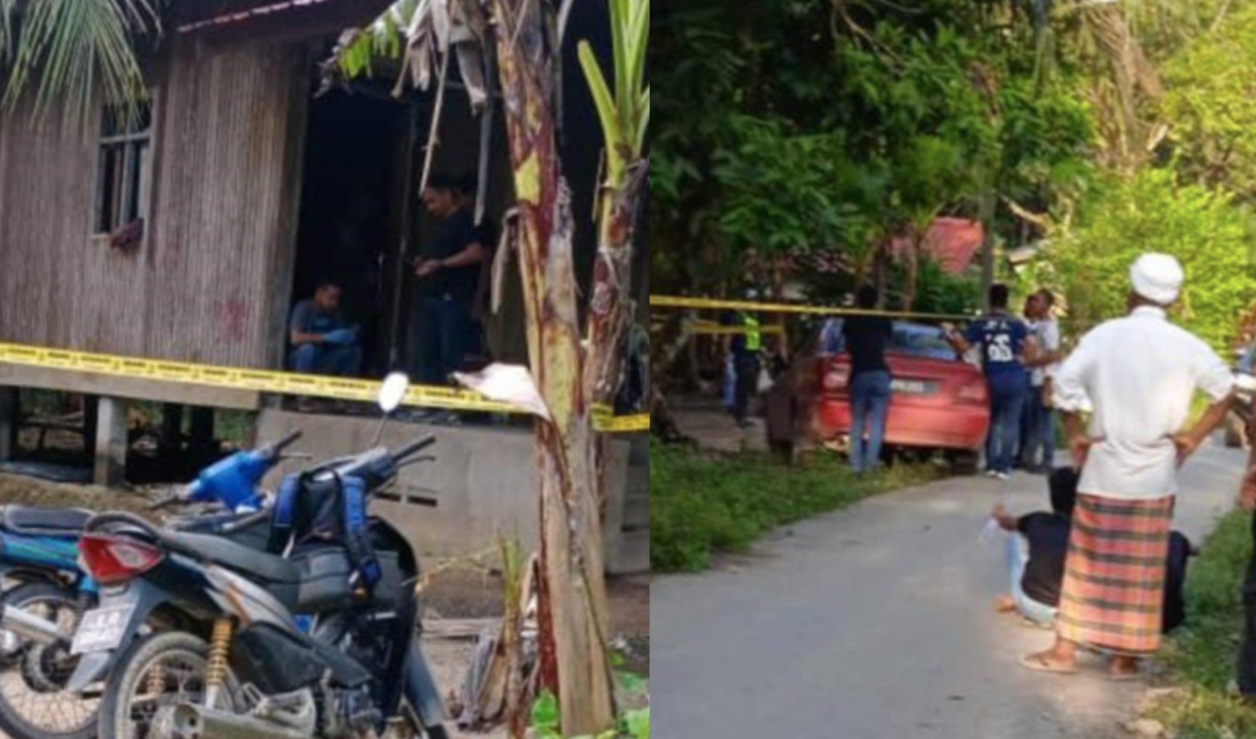 Wanita Putus Leher Ditetak Anak Tiri Menggunakan Parang
